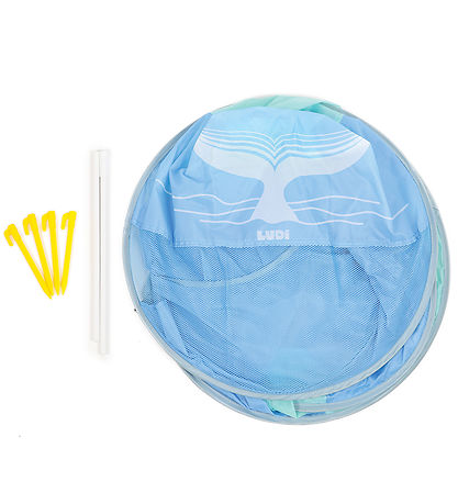 Ludi Shade tent - UV50+ - 115x80 cm - Blue/Mint