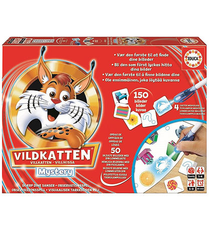 Educa Board Game - Vildkatten Mystery