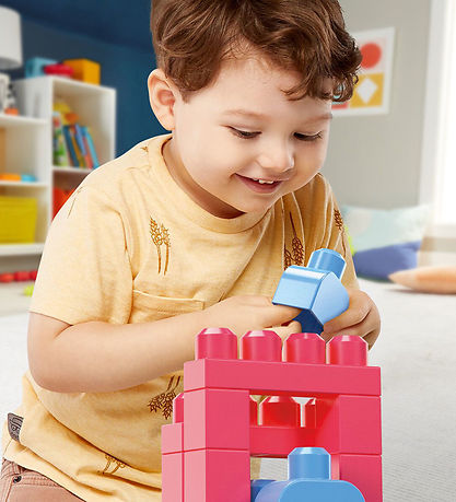 MEGA Blocs de Construction First Builders Bag 60 Parties KW FR