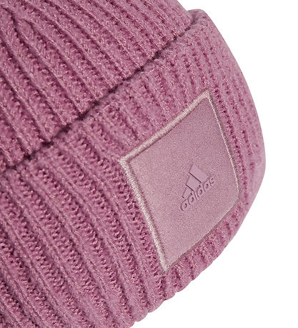 adidas Performance Beanie - Knitted - Wide Cuff Beanie - Purple