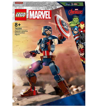 LEGO® Marvel Avengers - La figurine de Captain America 76258