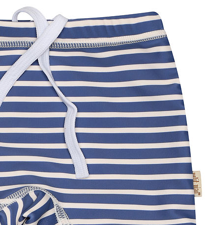Petit Piao Swim Trunks - UV50+ - Moonlight Blue/Off White