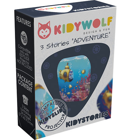 Kidywolf Geschichte - Für Taschenlampe - Abenteuer - Kidystories