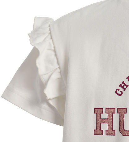 Hummel Stuttermabolur - hmlFjóla - Marshmallow