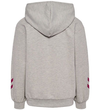 Hummel Hoodie - hmlElena - Light Grey Melange