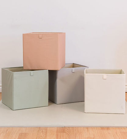 3 Sprouts Storage Box - 33 x 33 x 33 cm - Cream