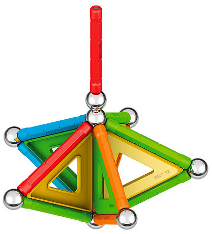 Geomag Set d'aimants - Panneaux Supercolor recycls - 35 Parties