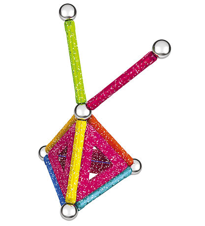 Geomag Segulsett - Glitter Spjöld endurunnin - 22 Partar