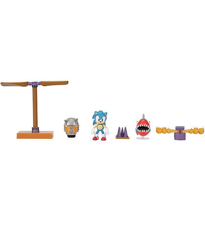 Sonic Leiksett - Diorama sett - Fljúgandi rafhlöðusvæði - 6 Part