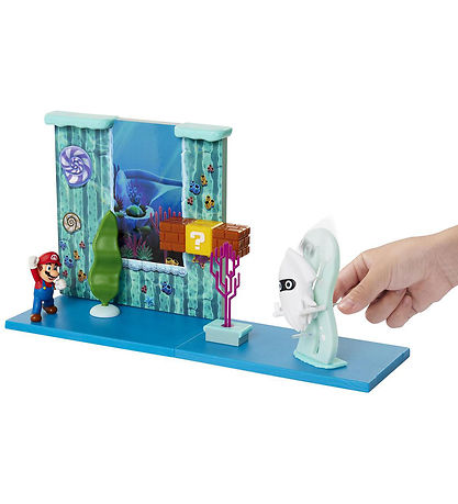 Super Mario Spielset - Deluxe Unterwasser-Spielset - 10 Teile