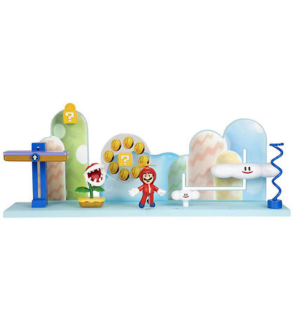 Super Mario Play Set - Deluxe Playset - 11 Parts