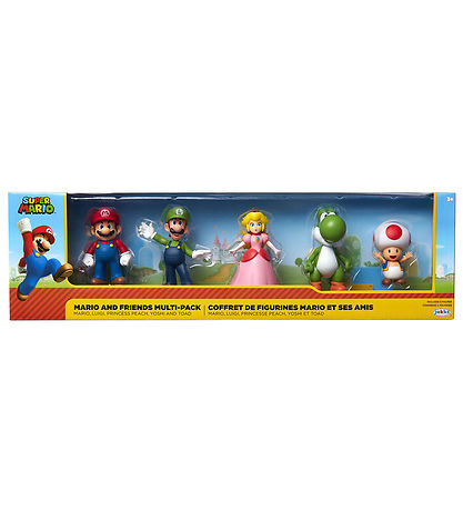 Super Mario Toy Figurine - 5 pcs - Mario & Friends