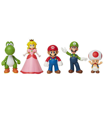 Super Mario Toy Figurine - 5 pcs - Mario & Friends
