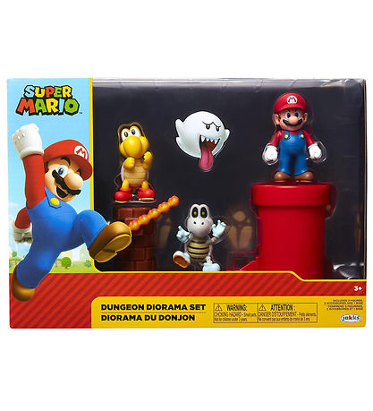 Super Mario Play Set - Diorama Set - Dungeon