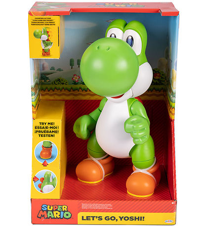 Super Mario Action Figure - Feature Yoshi - 33 cm