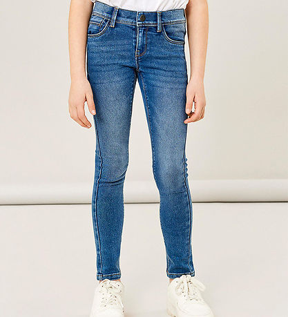 Name It Jeans - Noos - NkfPolly - Medium+ Blue Denim