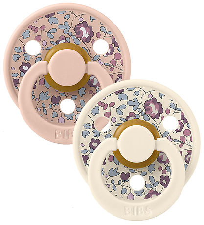 BIBS X Liberty Colour Pacifiers - 2-Pack - Size 1 - Round - Eloi