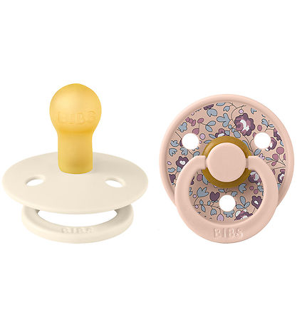BIBS X Liberty Colour Pacifiers - 2-Pack - Size 1 - Round - Eloi