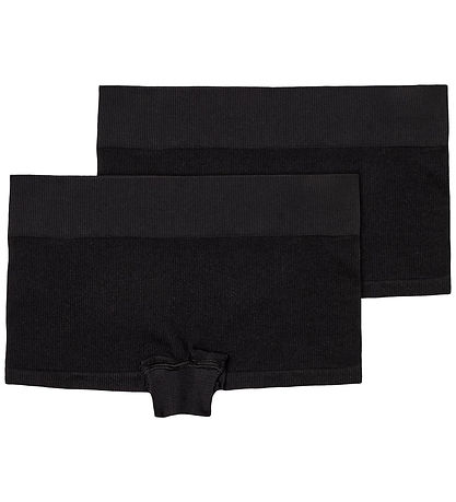LMTD Hipsters - 2er-Pack - Noos - Rib - NlfKailey - Schwarz