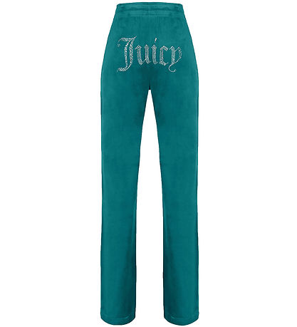 Juicy Couture Sweatpants - Velvet - Deep Lagoon