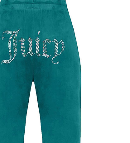 Juicy Couture Sweatpants - Velvet - Deep Lagoon