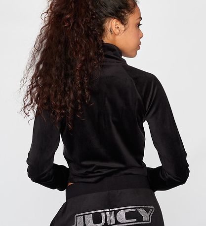 Gilet - Velours Juicy Couture - Noir