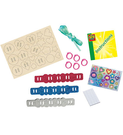 SES Creative Creation Set - Glitterbracelets and rings