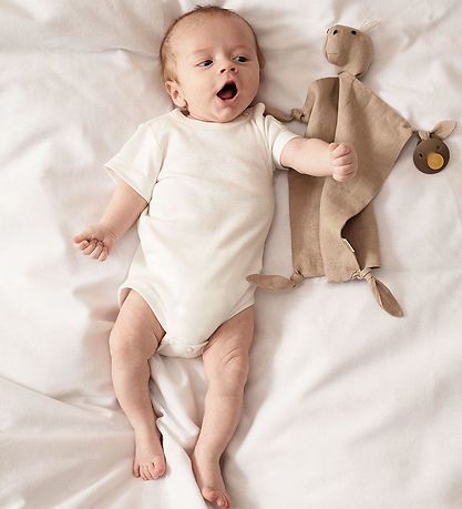Kids Concept Snuttefilt - Dino - Beige