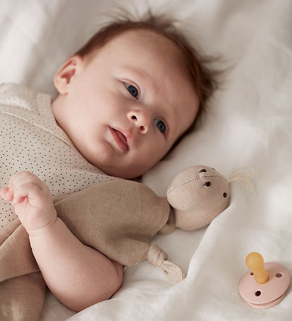 Kids Concept Snuttefilt - Dino - Beige