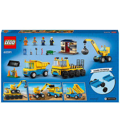 LEGO® City - Byggingarvélar og niðurrifskrani 60391 - 235