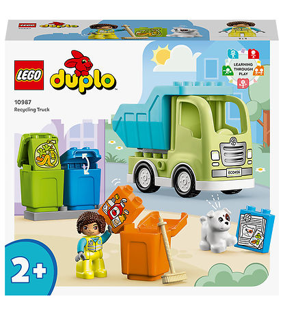 LEGO DUPLO - Camion de tri des dchets 10987 - 15 Parties