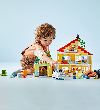 Udstyr dybtgående kompas LEGO Duplo - 3in1 Family House 10994 - 218 Parts » Fast Shipping