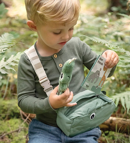 Done by Deer Hliðartaska - Quiltet Cross-Over Kids - Croco Gree