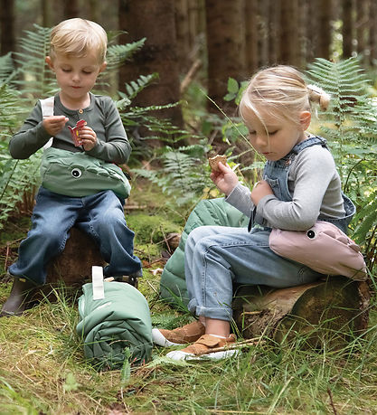 Done by Deer Hliðartaska - Quiltet Cross-Over Kids - Croco Gree