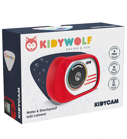Kidywolf Camera - Kidycam - Red