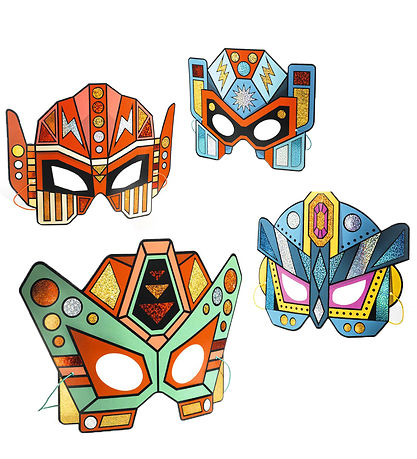 Djeco Mask set - DIY - Super Robots