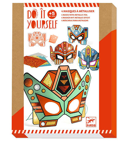 Djeco Mask set - DIY - Super Robots