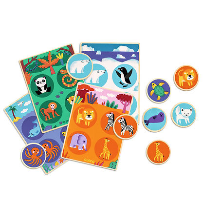 Djeco Banko - 20 Parts - Wood - Learning game