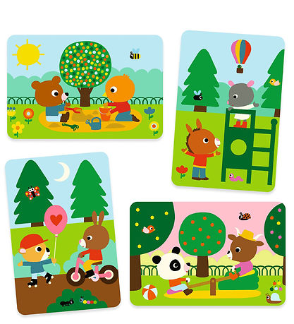 Djeco Colouring Book - Magic Coloring - In the Park