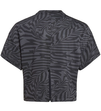 adidas Performance Stuttermabolur - JG TI AOP - Svart