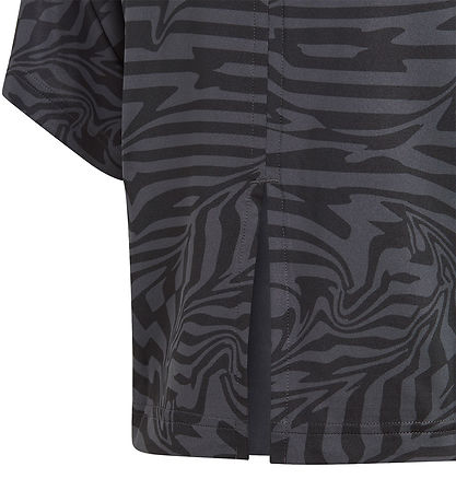 adidas Performance Stuttermabolur - JG TI AOP - Svart