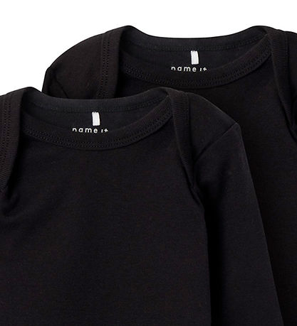 Name It Body l/ä - Noos - NbnBody - 2er-Pack - Schwarz