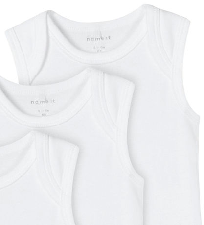 Name It Bodysuit Sleeveless - Noos - NbnBody - 3-Pack - Bright W