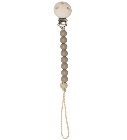 That's Mine Pacifier Clip - Abel - Light Brown
