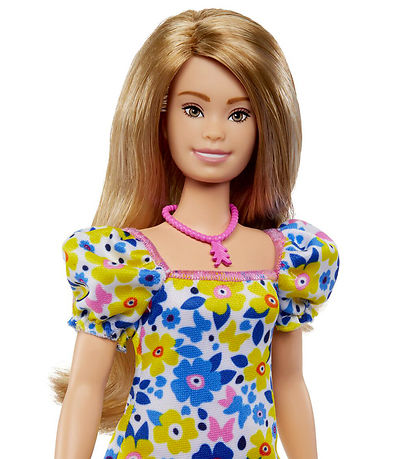 Barbie Docka - 30 cm - Fashionista Floral - Down Syndrom