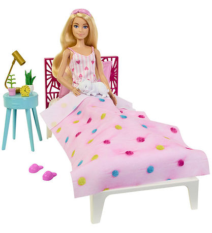 Barbie Docka m. Tillbehör - 30 cm - Sovrum