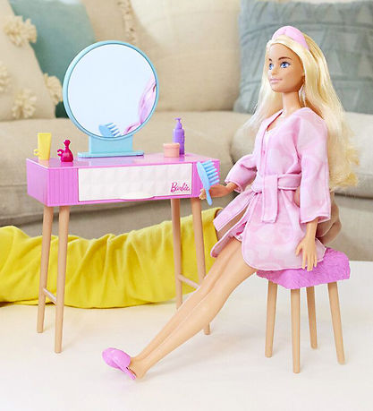 Barbie Docka m. Tillbehör - 30 cm - Sovrum