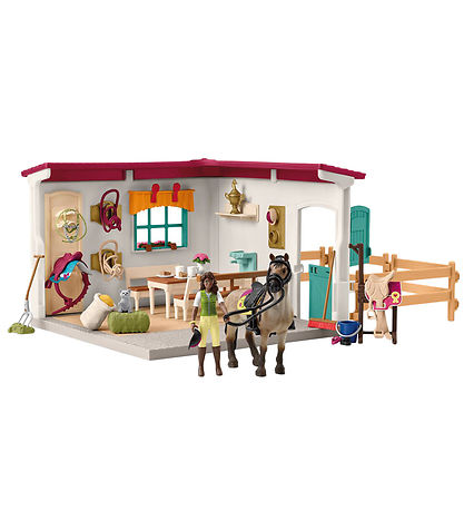 Schleich Horse Club - Tack Room Extension - 85 Parts - 42591