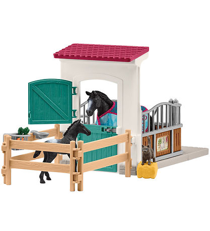 Schleich Horse Club - Horse Box w. Mare and FoalL - 42611