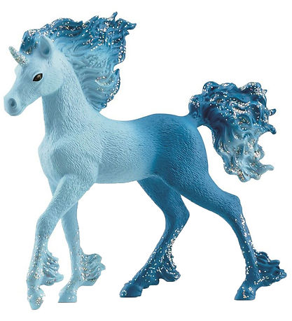 Schleich Bayala - Elementa Waterflame-Unicorn folaldL - H: 8,8 c